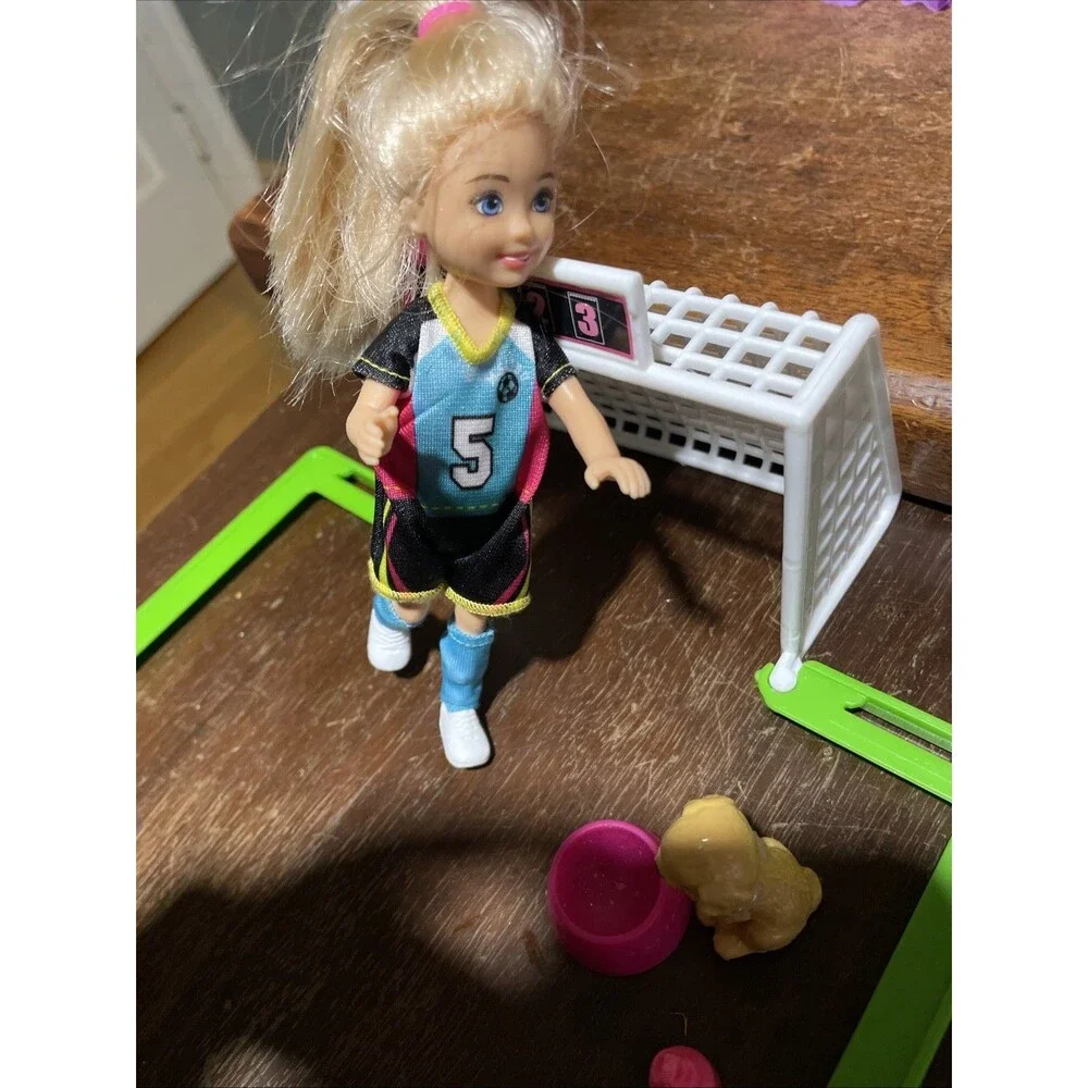 MATTEL Barbie Chelsea soccer player With Some Accessories